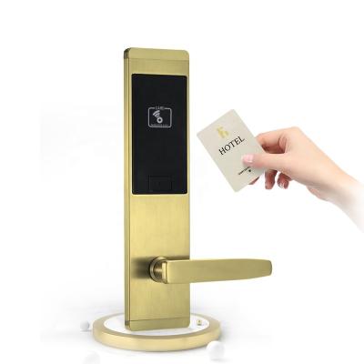 China Hotel Fidelio Opera Listed Intergration European RFID Electronic Smart Hotel Door Lock System for sale