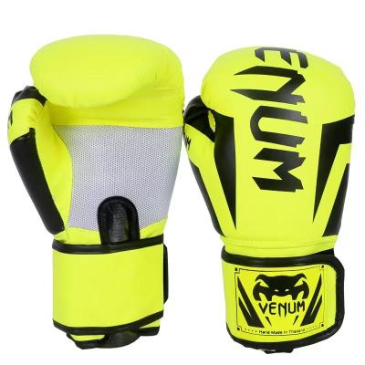 China Modern factory outlet high quality green boxing gloves Used for competitions for sale