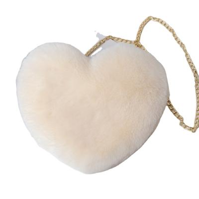 China 2020 Fashion Women's Faux Fur Fluffy Feather Around Clutch Shoulder Bag Women Handbags Luxury Fur for sale