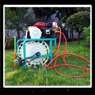 China Truss Large Volume Water Pump 4 Stroke With Hose Rack for sale