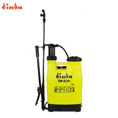 China 12L Agriculture OEM pp Material Agriculture Sprayer Hand Plastic Knapsack Sprayer Binda For Garden Or Cropland for sale