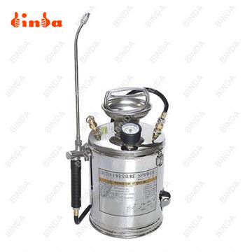 China Manual Agriculture Binda 4L Stainless Steel Sprayer Hand Pressure Sprayer for sale