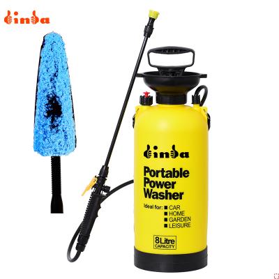 China Durable 8L Portable High Pressure Car Washer for sale