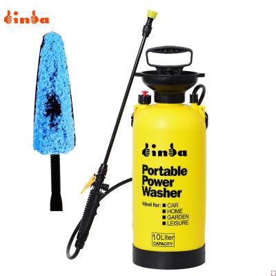 China Car Wash Binda 8 Liter Pressure Sprayer Plastic Car Washing Portable High Pressure Water for sale