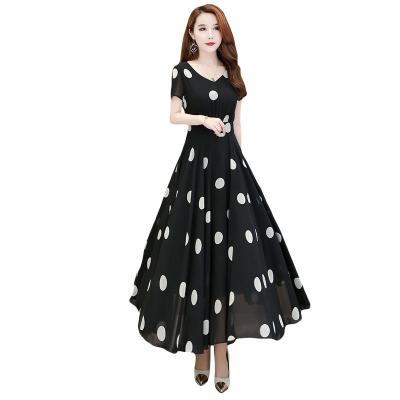 China Poldian 2021 ICE Mid Length Sustainable Dress With Plus Size And Long Skirt for sale