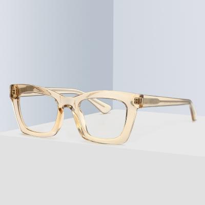 China 2021 Fashion Frame Tiny Fashion Blue Light Blocking Glass Frames For Women Men for sale