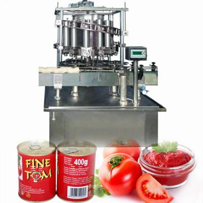 China Food factory direct CE high speed automatic canned garlic sauce ketchup tomato sauce canning sauce filling machine for sale