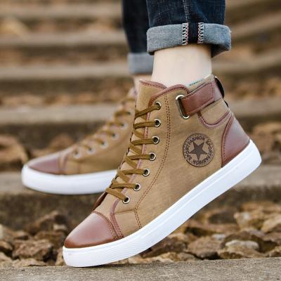 China CUSHIONING Factory Wholesale Youth Style Maten Boot Men's Canvas Fashionable Sport Casual Shoes Leather Sneakers For Men's Smart Shoes and Oxfords for sale