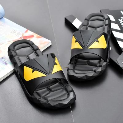 China CUSHIONING Men's Slippers Lace Up Sandals Summer Thick Non-slip Unique Slides Beach Rubber Flip Flops Shoes Slipper Fish For Men for sale