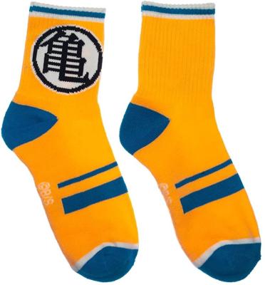 China Hot Selling Funny Hot Selling Mens Amazon Comics Socks Anime Goku Logo Socks Japanese Popular Design QUICK DRY Cotton Combed Socks for sale