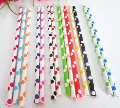 China 2014 hot sale striped drinking paper straws for sale