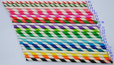 China Hot sale colorful drinking paper straws/ Drinking Straws For Party Decorate for sale