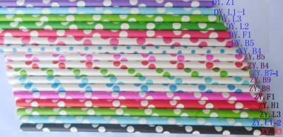 China Colorful Drinking paper Straw Supplier,Party Supplier for sale