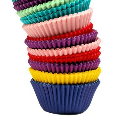 China Food grade greaseproof cake cup/Cupcake liners wholesale for sale