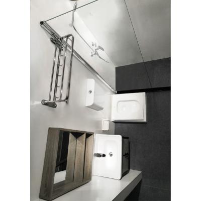 China The idea modern economic factory design KM08 bathroom wholesale price with walk-in shower screen for sale