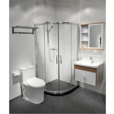 China KM05 Modern Customized Small Low Budget Bathroom Ideas Shower Enclosure / Toilet / Bathroom Cabinet for sale