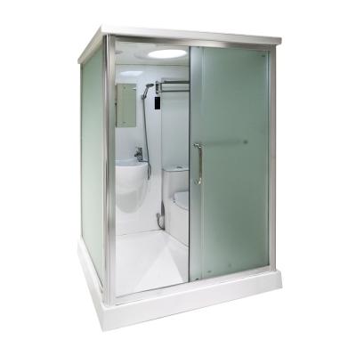 China Freestanding Modern All In One Bathroom Unit Prefab Shower And Toilet Portable Bathroom Modular Bathroom Pods for sale