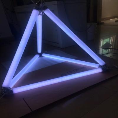 China Night Club DMX Triangle Shape LED Tube Light for sale