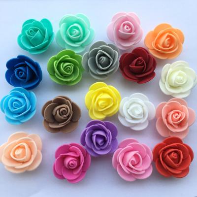 China PE Foam Rose Artificial Flower Wedding Party Decoration DIY Garland Home Decoration Craft Supplies Valentine's Day Birthday for sale