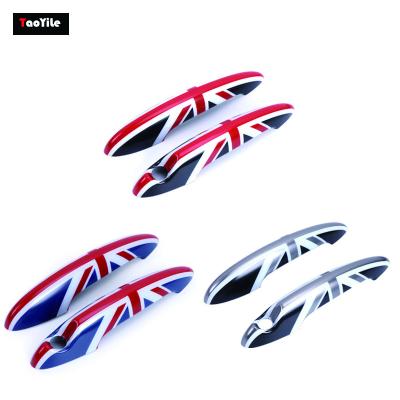 China Shield And Decoration Union Jack 4pcs One Set Plastic Material Car Shield Door Handle Cover for sale