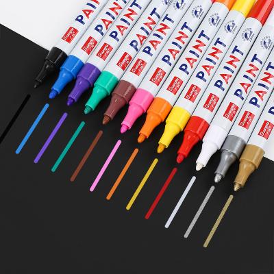 China PP Paint Pen Sign In Marker Pen Tire Touch-up Painting DIY Photo Album Graffiti Tool Multifunction Pen for sale