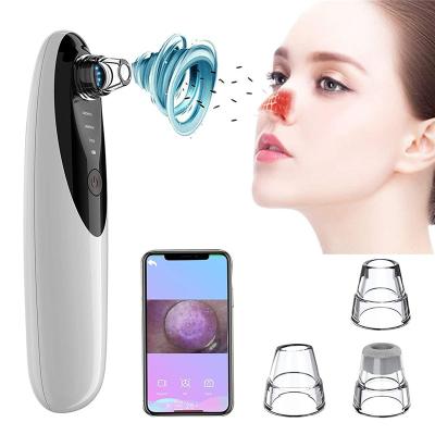 China Electric Acne Suction Facial Clean Nose Pore Extractor Suction Acne Treatment PSB Wifi Blackhead Vacuum Obvious Remover With Camera for sale