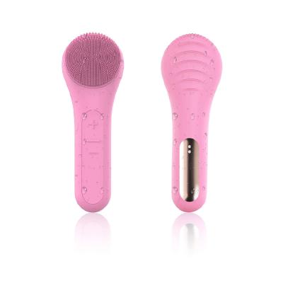 China Electric Heating Waterproof Facial Skin Acne Treatment PSB Silicone Wireless Filling Cleansing Brush for sale