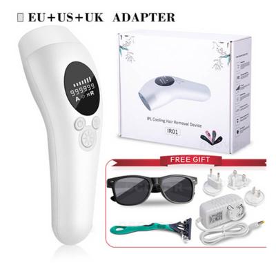 China Popular Portable IPL Hair Removal Products Private Label Skin Beauty Device Portable Laser Hair Remover for sale