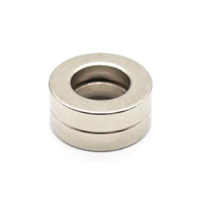 China Industrial Permanent Magnet Rare Earth Magnetic Materials For Clothes And Bag Neodymium Ring Magnets for sale