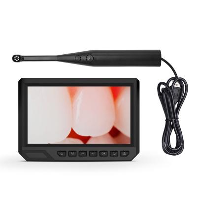 China USB Camera 2H Visual Dental Care Oral Intraoral Dental Endoscope Camera With 7 Inch Screen for sale