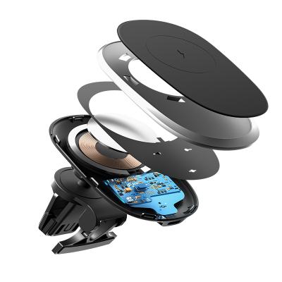 China UniversalÂ   Universal magnetic smart fast auto car q3 sensor Qi wireless charger for sale