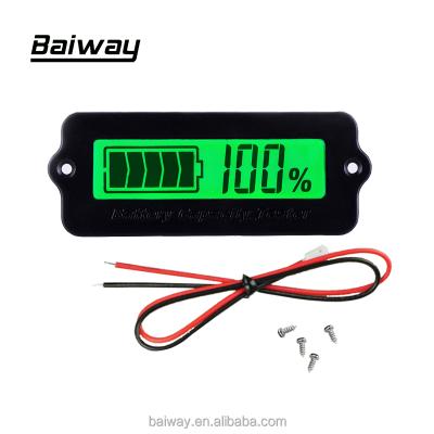 China Hoists Lead Acid Battery / Car E-Bike BW-LY6W Lithium Battery LCD Battery Indicator for sale