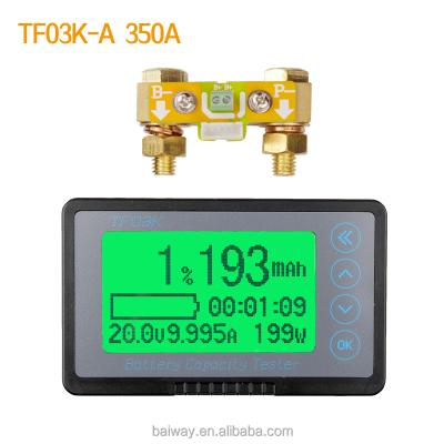 China Rises E-Bike BW-TF03K 48V 350A High Accuracy Car Battery Tester Battery Monitor Battery Indicator for sale