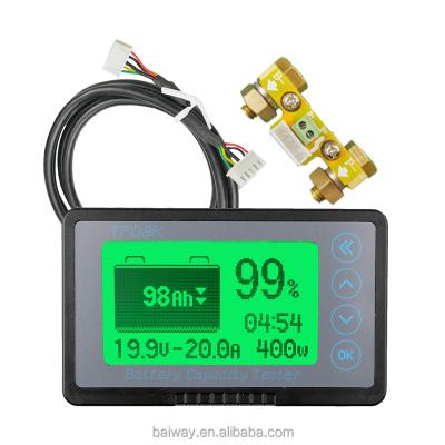 China Rises E-Bike BW-TF03K 48V 100A Car Battery Ammeter Voltmeter Monitor Capacity Indicator Tester for sale