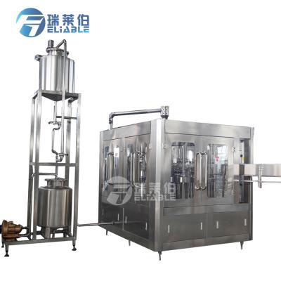 China Full Automatic Food Juice Filling Capping Machine/Whole Juice Bottling Production Line for sale