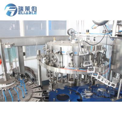 China Industrial Carbonated Food Price Glass Bottle Filling Machine / Glass Bottle Wine Drink Filling Machine Best for sale