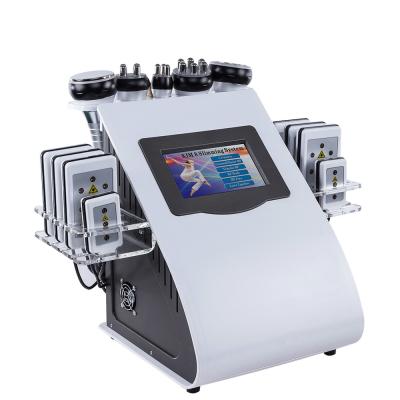 China seaheart new arrival 6 in 1 40k ultrasonic cavitation vacuum machine for sale