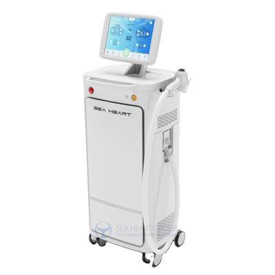 China 2021 professional hairless device permanent hair removal machine diode laser 808 hair remover equipment for salon use for sale