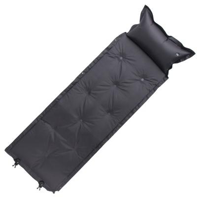 China Outdoor Camping Boosting Inflatable Sleep Pad Camping Mat Inflatable Mattress Air Bed Moving Camping for sale