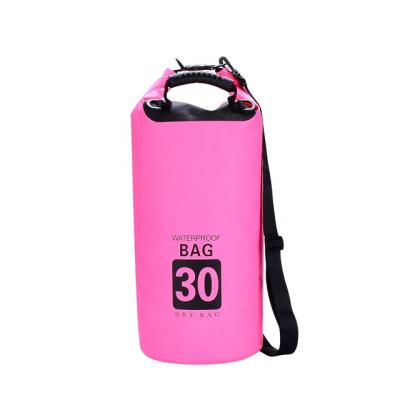 China 5L/10L/20L/30L/40L Cylinder Office Lightweight Floating Dry Bag Waterproof Bag Maintains Dry Gear For Outdoor Activities for sale