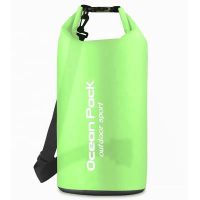 China 500D Ripstop PVC Dry Storage Bag Lightweight Waterproof Light Weight 3 Packs Dry Sack For Swimming Boating Camping for sale