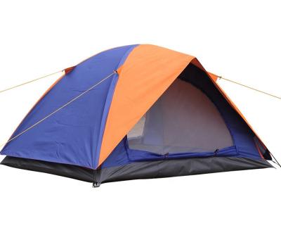 China Diagonal Tie Type Waterproof and Sunscreen Camping Heightening Tent for 3-4 Persons for sale