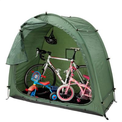 China Straight Tying Type Mountain Bike Tent Riding Camping Portable Shed Storage Room Windproof And Rainproof for sale