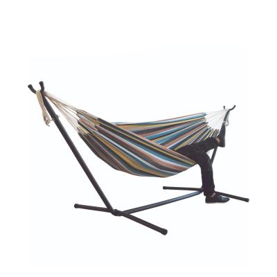 China Durable Portable Hammock Stand Chair Easy Installation Steel Garden Hammock Chair With Stand Hammock Chair for sale