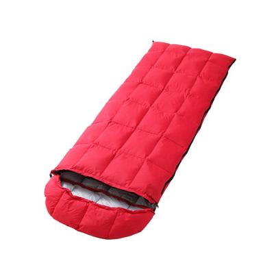 China High Quality Mummy Travel Cheap Puddle Envelope Camping Heavy Duty Duck Down Sleeping Bags for sale