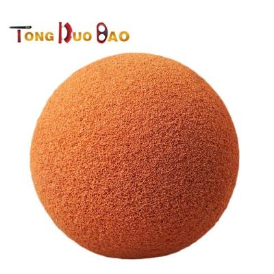 China Pipeline Cleaning 5.5 Inch Concrete Pump Premium Pipe Cleaning Ball for sale