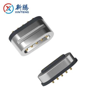 China Realize Popular Signal Transmission Function Source Factory Male And Female Ends Black Magnetic Terminal Connectors For LED Lights for sale