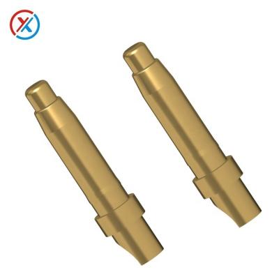 China C3604 brass cheap and fine high quality applied gold magnetic pogo pin customized pogo pin for sale