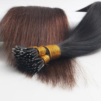 China Straight Double Drawn Customized Highlight Balayage Wholesale Factory Price Micro Nano Ring Mongolian Remy Human Hair Extensions for sale