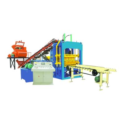 China Building material stores new arrival high quality cheap concrete block diesel engine brick making machine for sale